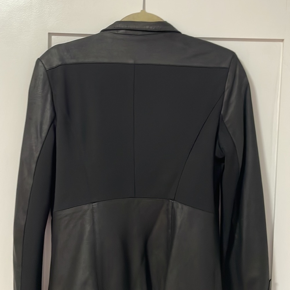 Via Spiga Leather Blazer - s - Picture 7 of 9